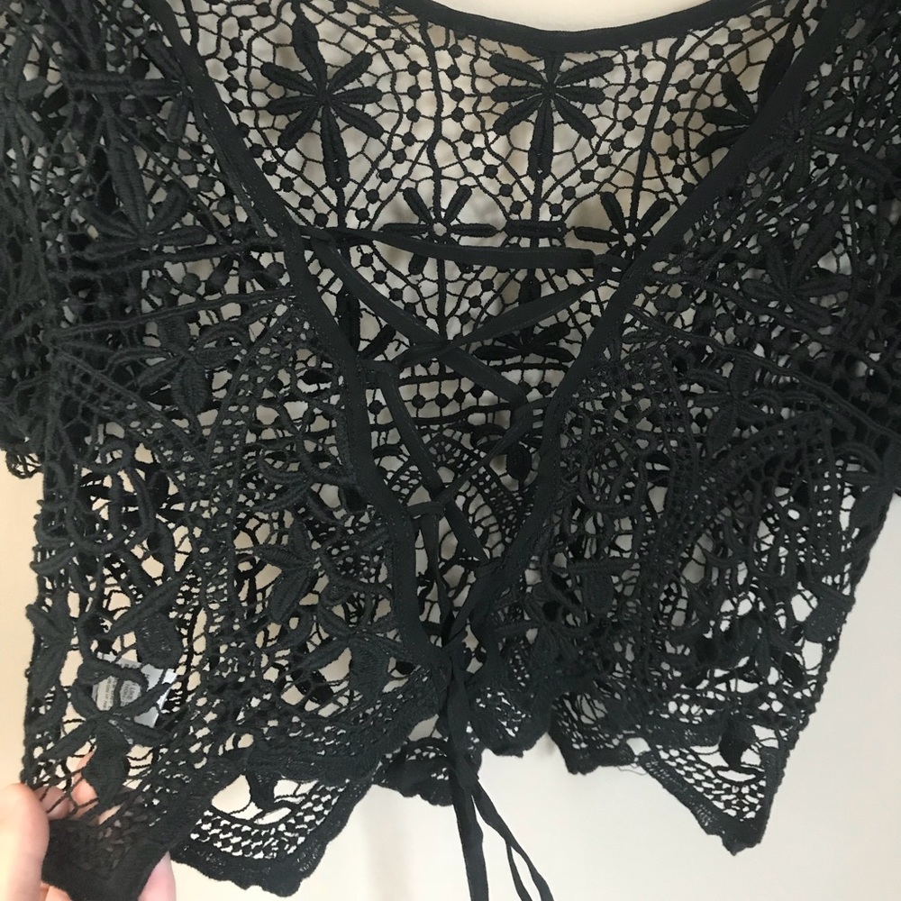 Kendall & Kylie see through crop top